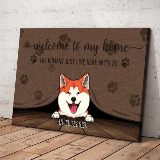 Welcome To Our Home Canvas