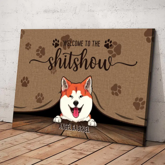 Welcome To The Shitshow Canvas