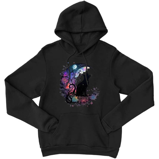 Cat With Floral - Personalized Hoodie For Your Cats