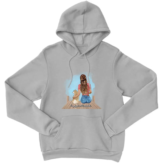Girl With A Dog - Personalized Hoodie For Your Dogs