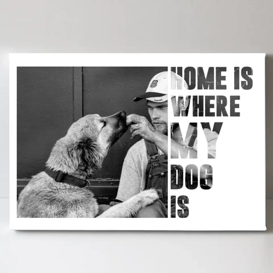 Upload Your Photo - Personalized Canvas For Your Fur Babies